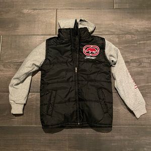 Ecko Unltd Puffer Hoodie Size Small Boy/Kids